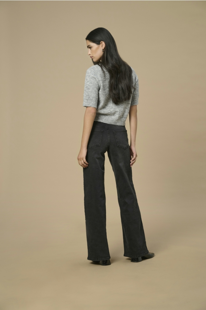 JDYFELINA-FINA HW WIDE BLK JEANSDNM 15350535 BLACK DENIM